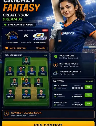 LuckX (luckx app) fantasy cricket & matchday visual 3